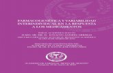 farmacogenética y variabilidad interindividual en la respuesta a … · 2019-11-23 · farmacogenÉtica y variabilidad interindividual en la respuesta a los medicamentos por el acadÉmico