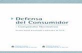 Defensa del Consumidor - Sistema Argentino de …...Defensa del Consumidor. Compendio Normativo |VÍNDICE página ÍNDICE ÍNDICE Ley 26.993. Sistema de Resolución de Conflictos en