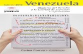 api.ning.comFVXJZ1LV0... · Informe 2010 Venezuela Situación del derecho a la libertad de expresión e información © 2011, Espacio Público Hecho el depósito de Ley Depósito