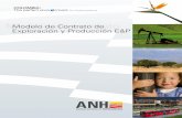 Modelo de contrato - ANH Colombiaronda2010.anh.gov.co/imagenes/docs3/12contrato_eyp.pdf · 2011-09-14 · 4 Modelo de Contrato de EXPLORACIÓN Y PRODUCCIÓN E&P 4. Que la empresa