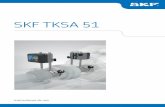 SKF TKSA 51 · 3.10 Procedimiento de medición ... y de una máquina impulsada (p. ej., una bomba). SKF TKSA 51 5 1.2 Principio de funcionamiento El TKSA 51 es un sistema de alineación
