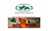 INFORME PRESIDENCIA · 2018-08-08 · ciudad de Xalapa, participación con el tema “Imprescriptibilidad de los delitos de índole sexual en el Código Penal de Oaxaca. Veracruz