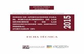 FICHA TÉCNICA - Zacatlán · 2017-02-15 · pavimento) * 100] Anual Registro de Dirección de Obra Pública Dirección de Desarrollo Urbano El tiempo requerido para la obra es aceptado