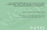 Monografies & Aproximacions, nº 1 Alejandra Montané López · 2019-10-31 · responder a las necesidades de aprendizaje y de desarrollo personal e intelectual de los estudiantes