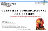 Guerrilla Comunicacional con Scribuscienciaconciencia.org.ve/wp-content/...scribus... · anunciaban el 12 de abril que habíamos "amanecido con nuevo presidente" mientras pasaban