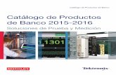 Catálogo de Productos de Banco 2015-2016...PC Vector Signal Analysis (VSA), ¡que ahora puede descargar de manera gratuita! - capacidad de análisis en tiempo real y cobertura de