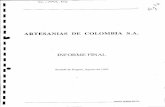 I I•• ARTESANIAS DE COLOMBIA S.A. · 2016-05-04 · I I I I I I lit I I I I I.-• • • • • I 1.0 PLANTAS GLOBALES Y SEMIGLOBALES El plan de modernización institucional