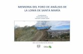 MEMORIA DEL FORO DE ANÁLISIS DE LA LOMA DE SANTA MARÍA¡n.pdf · La falta de un programa de renovación de la flota vehicular de la ciudad de Morelia, dio como resultado que el