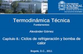 Fundamentos - Universidad Nacional De Colombiared.unal.edu.co/cursos/ingenieria/2017279/pdf/und_8/cap8refrigeracion... · presión atmosférica del aire para evitar su ingreso en