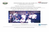 MINISTERIO DE SALUD PÚBLICA Y ASISTENCIA SOCIALasp.salud.gob.sv/desastres/PDF/doc76/doc76-contenido.pdf · - Programa de enfermedades respiratórias agudas (IRAS) - Programa de control