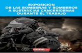 EXPOSICIÓN DE LAS BOMBERAS Y BOMBEROS A SUSTANCIAS … · 2017-09-20 · EXPOSICIÓN DE LAS BOMBERAS Y BOMBEROS A SUSTANCIAS CANCERÍGENAS DURANTE EL TRABAJO Equipo de Asesoramiento