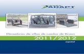 Elevadores de sillas de ruedas de Braun 2011/2012 · exterior mecánica y automática. Consulte las guías de aplicación en DealerWeb de Autoadapt para obtener información actualizada