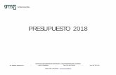 PRESUPUESTO 2018 - Córdoba...Intervención PRESUPUESTO 2018 Gerencia de Urbanismo del Excmo. Ayuntamiento de Córdoba Av. Medina Azahara s/n – 14071-CÓRDOBA. – Telf. 957 222