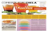 COMBINA CON CHELAsaboresyconsumidores.com.mx/pdf/BuenaMesa2019.pdf · primera receta de sorbete. Elaborado con hielo, fruta y endulzantes, a lo que puede agregarse especias, infusiones