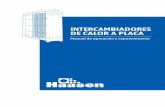 INTERCAMBIADORES DE CALOR A PLACA - haasenhaasen.com/descargas/manual-de-operacion-y-mantenimiento.pdf · Todos los intercambiadores de calor a placas su-ministrados por Haasen S.A.