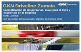 GKN Driveline Spain - Aspromec · GKN: La implicación de las personas, clave para el éxito y excelencia de la empresa Para ello, nos focalizaremos en : −Develop the leadership