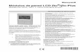 62-0271S—03 - Módulos de pared LCD Zio®/Zio Plusherramienta WEBs-AX Workbench. • Capacidad para conectar los límites de los puntos de ajuste a una variable de la red. • Programable