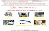 PORTAFOLIO DE PRODUCTOS - Inrioch S.A....Fabricación de mangueras metálicas, juntas de expansión metálica y de elastómeros. Distribuidor de bocines THORDON, aluminio naval, platinas