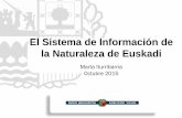 El Sistema de Información de la Naturaleza de Euskadi · “Conjunto de cosas que relacionadas entre sí ordenadamente contribuyen a determinado objeto”. Objeto Protección del