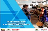 INSTITUTO DISTRITAL DE TURISMO - IDT OBSERVATORIO DE ...nivel internacional. Este importante evento se llevó a cabo en la Ciudad de Bogotá los días 7 al 19 de diciembre del año