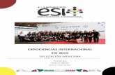 EXPOCIENCIAS INTERNACIONAL ESI 2015€¦ · INSTALACIÓN La ExpoCiencias Internacional ESI 2015, se realizó en las instalaciones del Tour & Taxis, en la ciudad de Bruselas, Bélgica,