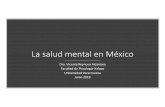 La salud mental en México - Universidad Veracruzanala salud mental En México, el presupuesto para salud mental en 2017 fue de $2,586 mdp, o poco más de $1.00 dólar per cápita.