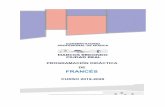 PROGRAMACIÓN DIDÁCTICA DE FRANCÉS · 2019-10-31 · Programación didáctica de PPPPPPP Conservatorio Profesional de Música “Marcos Redondo” de Ciudad Real 3 5.5.Criterios