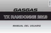 TX RANDONNE 2013 - MotocrossCenter.coma un nivel de iniciación, incluso para las excursiones ... Medidor de velocidad máxima Muestra la velocidad máxima alcanzada después de la
