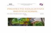 PROYECTO EDUCATIVO INSTITUCIONALescuelaestrelladechile.cl/.../2019/04/...2019-2022.pdf · En el año 2018 la Escuela Estrella de Chile es parte del proceso de desmunicipalización
