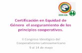 Certificación en equidad de género para cooperativasccc-ca.com/blog/wp-content/uploads/2011/06/Venegas-Floribeth-PERU.pdfDesarrollo del recurso humano y la cultura empresarial con