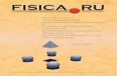 ISSN:2011-8414 FISICA RUfisica.ru/wp-content/uploads/2018/05/FISICARU2.pdfEspacio, tiempo, materia y vac Lo difícil, entiéndelo fácil con Matlab. Caracterización química y morfológica