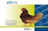 Guia de Manejo General de ponedoras comerciales ISA Brown · 2020-02-18 · guía general de manejo de ponedoras comerciales 2009-10 pág | 3 contenido fase de crÍa: - buenas condiciones