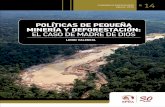 POLÍTICAS DE PEQUEÑA MINERÍA Y …cdn.biodiversidadla.org/content/download/136077/1052346...Madre de Dios: Política de pequeña minería y ocupación del espacio 12 V. Políticas