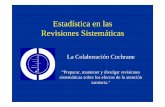Estadística en las Revisiones Sistemáticas - Departamento Académico de …estadistica.itam.mx/sites/default/files/u486/104present... · 2018-01-16 · • Efectos de restriciones