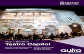 FICHA TÉCNICA Teatro Capitol - QuitoCultura.info · sistema de tramoya compuesto por: 5 Varas contrapesadas de un solo reco- ... Alto 2,79 metros altura variable de acuerdo a la