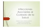 Infecciones Asociadas al Cuidado de la Salud 28-9/dra... · Gabriela Varone. Médica pediatra. Hospital Zonal de Bariloche. Córdoba, 28 de setiembre, 2017. Caso clínico: Santino.