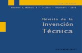 Revista de la Invención Técnica · 2019-02-22 · Revista de Invención Técnica Definición del Research Journal Objetivos Científicos Apoyar a la Comunidad Científica Internacional