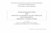 PROGRAMACIÓN DE INSTALACIONES ELÉCTRICAS INTERIORES ...iesricardobernardo.es/.../Instalaciones-Electricas-Interiores_0235-2016... · Programación Didáctica Instalaciones Eléctricas