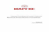 Manual Servicio a Proveedores - Corporativo MAPFRE · 2011-11-30 · Manual de Usuario Servicio a Proveedores Manual de Usuario Servicio a Proveedores Página 10 de 37 Una vez terminada
