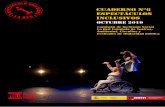 CUADERNO Nº6 ESPECTÁCULOS INCLUSIVOS · cuaderno nº 6 espectÁculos inclusivos · la red espaÑola de teatros, auditorios, circuitos y festivales de titularidad publica danza ismo