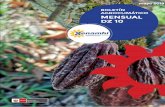 BOLETÍN AGROCLIMÁTICO MENSUAL DZ 10 · etapas y fases fenológicas de los cultivos de importancia económica que prosperan en las regiones de Huánuco, Ucayali y la provincia de