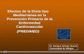 Efectos de la Dieta tipo Mediterránea en la Prevención ...hospifood.com/jornadas/docs/78.pdf · 1 Efectos de la Dieta tipo Mediterránea en la Prevención Primaria de la Enfermedad
