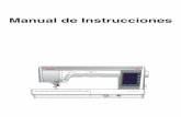 Manual de Instrucciones - Mercería Barcelona · Soporte para el lápiz óptico del panel táctil Compartimiento de almacenamiento del pie Corta hilo de la bobina B Bobinador Corta