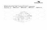 Manual de mantenimiento no. MM-0140 Diferencial de reducción …graphicvillage.org/meritor/MM0140ES.pdf · 2014-03-19 · 27 Montaje de la unidad del rodamiento con anillo elástico