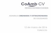 ASAMBLEA ORDINARIA Y EXTRAORDINARIA · RESOLUCIÓN 2015: Juzgado de lo Contencioso-Administrativo número 10 de Valencia. Sentencia Nº 126/2015: Desestimación del recurso contencioso-administrativo