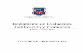 Reglamento de Evaluación, Calificación y Promocióncolegionacional.cl/wp-content/uploads/2017/05... · Decreto Nº 924/83 Reglamenta clases de religión en establecimientos educacionales