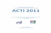 Informe de actividades de ciencia, tecnología e innovación ... 2011_0.pdf · DE CIENCIA, TECNOLOGÍA E INNOVACIÓN ACTI 2011 Corporación de Ciencia y Tecnología para el Desarrollo