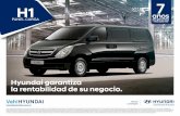 Hyundai garantiza la rentabilidad de su negocio.vehihyundai.co/images/fichas-tecnicas/ficha-h1panel.pdf · vehículo serán las que conozca y acepte el comprador en la correspondiente