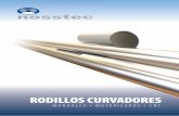 RODILLOS CURVADORES - Nosstecnosstec.com/static/files/nt_brm_esp_rev4.1.pdf · Pre-curvado El pre-curvado es necesario en la producción de tubos redondos o perfiles redondeados.