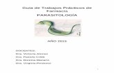 Guía de Trabajos Prácticos de Farmacia PARASITOLOGÍA...Glosario Parasitología: es una rama de la biología que estudia los fenómenos de ... Una hembra puede producir alrededor
